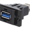 Conector adaptor USB A soclu USB 3.0