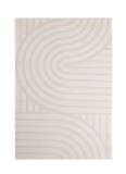 Covor textil crem Zina 160x230x0.9 cm