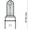 BEC HALOGEN (BA20D) LUMINA ALBA - 12V 35/35W