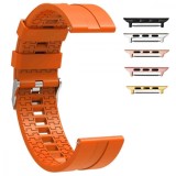 Cumpara ieftin Curea din silicon compatibila cu Apple Watch 9|8|7|6|5|4|3|2|1 Series, 49mm|45mm|44mm|42mm, Squash Orange