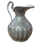 CARAFĂ /OBIECT DECORATIV VINTAGE DIN PELTRO