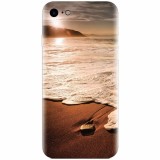 Husa silicon pentru Apple Iphone 6 / 6S, Sunset Foamy Beach Wave