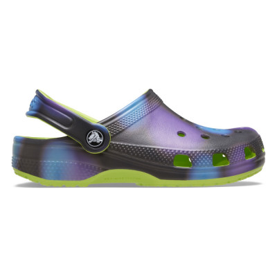 Saboti Crocs Classic Meta Bubbles Clog Kids Multicolor - Limeade/Multi foto