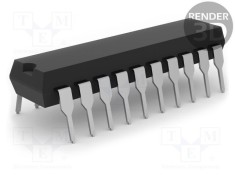 Circuit integrat digital flip-flop D 8 canale CMOS TTL DIP20 Texas Instruments ACT tub THT