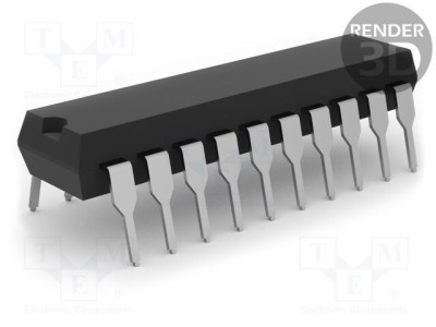 Microcontroler PIC 16kB 64MHz 2,3&amp;divide;5,5VDC THT DIP20 - MICROCHIP TECHNOLOGY foto