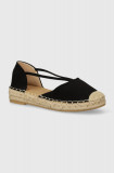 Answear Lab espadrile culoarea negru