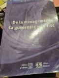 DE LA MANAGEMENT LA GUVERNARE PRIN RISC - GHEORGHE ILIE
