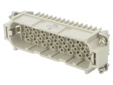 Conector HDC tată 64 pini 8 PE fără contacte