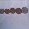 Lot 5 Monede Romania RSR 25 bani.1 leu,3 lei,5 lei