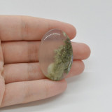 Cabochon agat moss indonezia 39x26x6mm c32