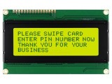 Afişaj LCD alfanumeric 20x2 LED galben-verde