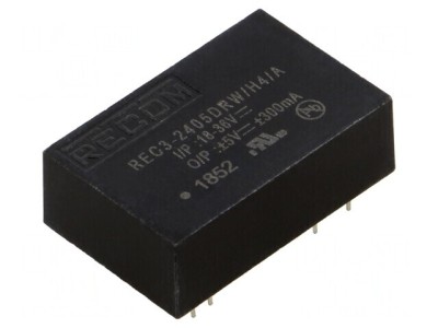 Convertor DC/DC 3W 18-36V la 5V/-5V DIP24 foto