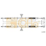 Cablu frana mana Opel Vectra C, Vectra C Gts Cofle 115944, parte montare : spate