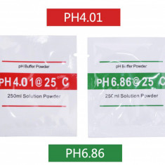 PH pulbere TAMPON ptr calibrare PHmetru set 2 plicuri