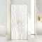 Paravan dus walk-in Aqua Roy Gold, model Manhattan alb, sticla 8 mm mata, securizata, anticalcar, 120x195 cm