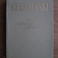 Texte pedagogice alese N.G. Cernisevski