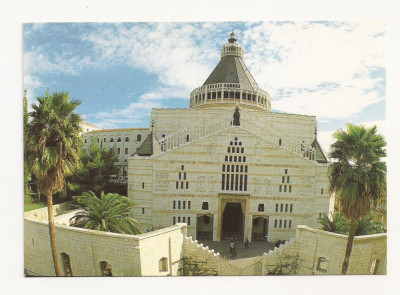 SI1 - Carte Postala -ISRAEL- Nazareth, Church of the Annunciation, Necirculata foto