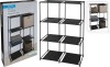 Raft Modular 8 Compartimente, Metalic, Textil, 69.5x30x68 cm, Organizare Living, Dormitor, Birou