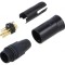 Conector XLR mufa tata cu 10 pini drept pe cablu