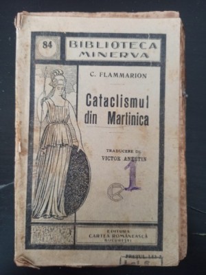 C. Flammarion - Cataclismul din Martinica foto