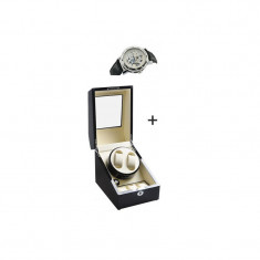 Dispozitiv pentru intoarcere ceasuri automatice 2 3 - Watch Winder Un ceas automatic cadou foto