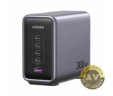 Incarcator Statie UGREEN CD333 Nexode 300W 5A 1 x USB-A - 4 x USB-C Gri