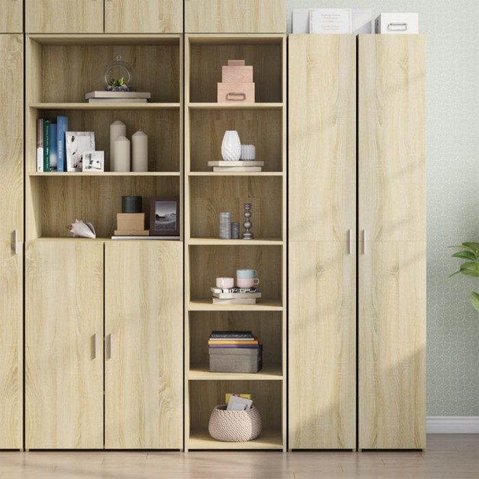 vidaXL Dulap &icirc;nalt, stejar sonoma, 45x41x185 cm, lemn prelucrat 3281675