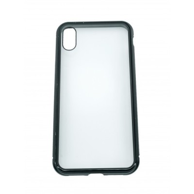 Husa de protectie magnetic 360 pentru apple iphone xs max, negru foto