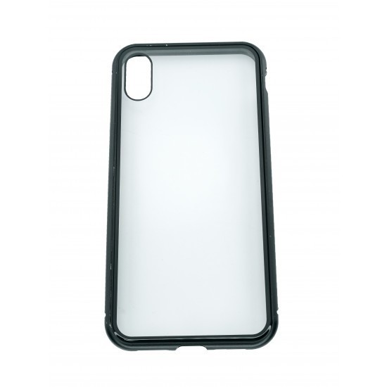 Husa de protectie magnetic 360 pentru apple iphone xs max, negru