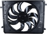 Ventilator radiator Maserati Ghibli 13-, Quattroporte 13-, motor: 3.0 d, 3.0 V6 T, 525 mm; 4 pini, 670003403; 670030843