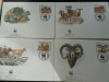 Cipru-Fauna -set complet FDC