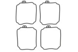 Cumpara ieftin Garnitura camerei plutitoare (cantitate per impachetare: 4buc) pentru YAMAHA XJ, XV, XVS, XVZ, YFM 125-1300 1991-2010