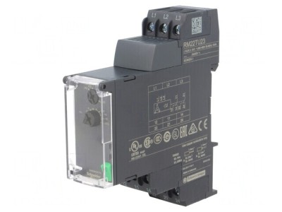 Releu Monitorizare Tensiune Şină DIN IP40 RM22TU23 foto