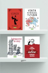 Pachet Grafic Fun (Colți, Viața pe &icirc;nțelesul tuturor, &Icirc;ndrăgostită de cărți, Mici momente)