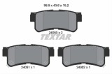 Set placute frana TEXTAR 2405001