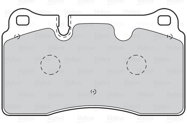 VALEO 302097 FIRST set placute frana,frana disc