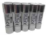 Set 10 sigurante fuzibile cilindrice ceramica 14x51 63A 500V AC gG, Omu System