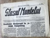 ZRE Ziarul Interbelic - Voluntarul Bucovinean - Glasul Muntelui - Bucovina