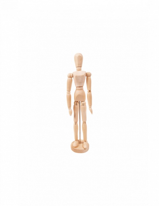 Figurina Corp Uman cu articulatii mobile pe suport vertical pentru Pictura desen