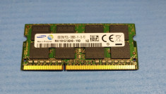 DDR3 RAM laptop memorie SAMSUNG 8GB 2RX8 PC3L 12800 frecventa 1600 Mhz foto