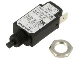 &Icirc;ntrerupător Supracurent 240VAC 48VDC 0,1A SPST MCB