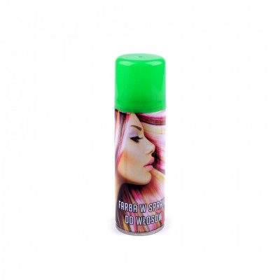 Vopsea spray pentru par, colorant Party 175 ml, Verde foto