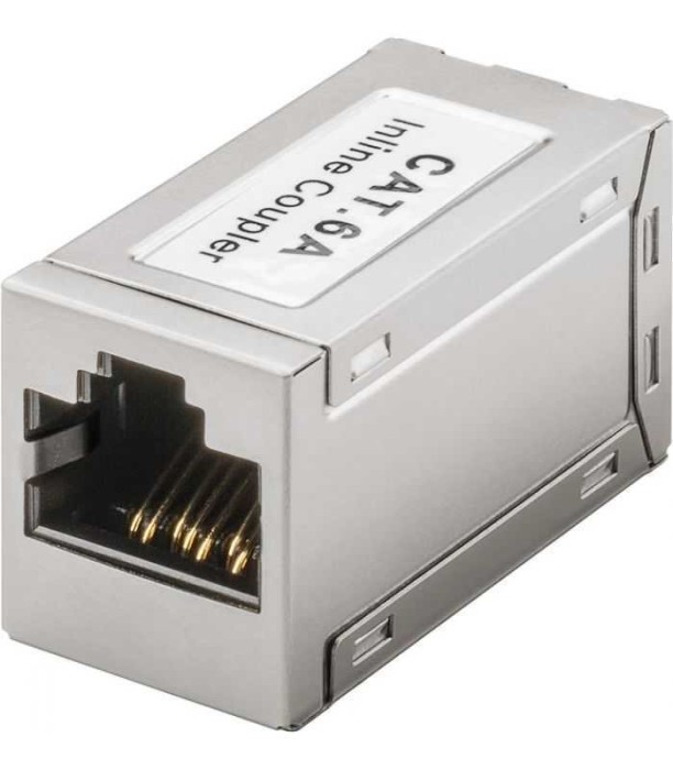Adaptor prelungitor RJ45 CAT6A SFTP PiMF 500MHz ecranat mama-mama