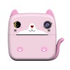 Set camera instantanee pentru copii, flippy, ecran hd 2.4&#039;&#039;, 24mp, 720p video, 1200 mah, cu functie de printare alb-negru, cablu usb-c, bluetooth, com