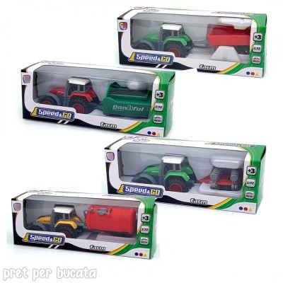 Tractor ferma diecast 1:72 foto