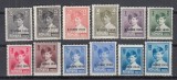 ROMANIA 1930 LP 83 f/s REGELE MIHAI I SUPRATIPAR 8 IUNIE 1930 GUMA ORIGINALA SERIE SARNIERA