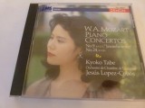 Piano concertos- Mozart,Kyoko Tabe, cd