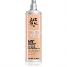 TIGI Bed Head Moisture Maniac Sampon pentru curatare si hranire a parului pentru par uscat 400 ml