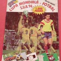 Album stickere fotbal (gen Panini) - Cupa Mondiala SUA 1994 (completat 33%)