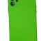 Huse silicon antisoc cu microfibra interior Iphone 11 Verde Neon